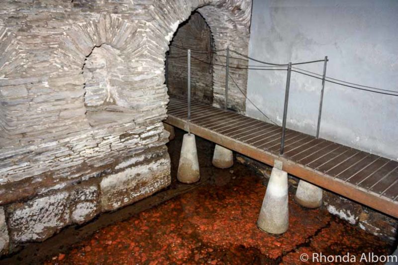 Lugo Spain: Home to a Fully Intact Roman Wall 14 A Roman bath runs under the Balneario Hotel in Lugo Spain