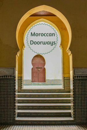 Moroccan Doors and Archways: Colourful Moorish Arches 15 A collection of images of Moroccan doors set in arched doorways and surrounded by intricate tile work offer an insight into another world, a fascinating reflection of craftsmanship.