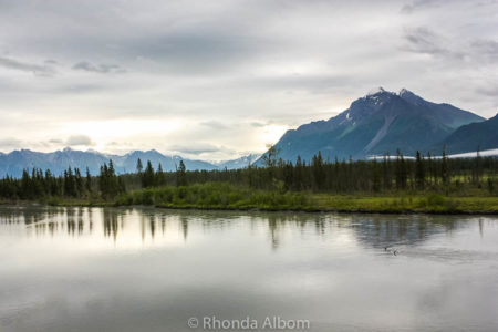 Panoramic Views as we Ride the Alaska Railroad from Denali to Anchorage
