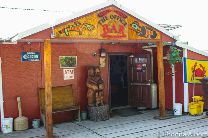 The Office Bar in Hoonah, Alaska