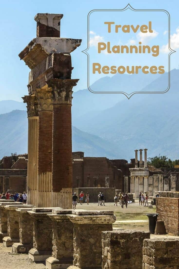 A collection of travel planning resources for saving time and money on accommodations, airfare, tours, books and more. Read the article for details