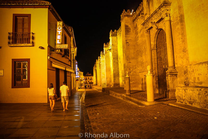 Things to Do in Cordoba Spain: More than Just La Mezquita 10 La Mezquita at night. One of the best things to do in Cordoba Spain