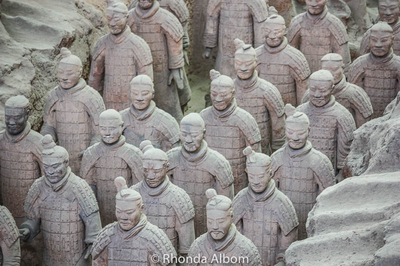 Army of the Terracotta Warriors in Xian China