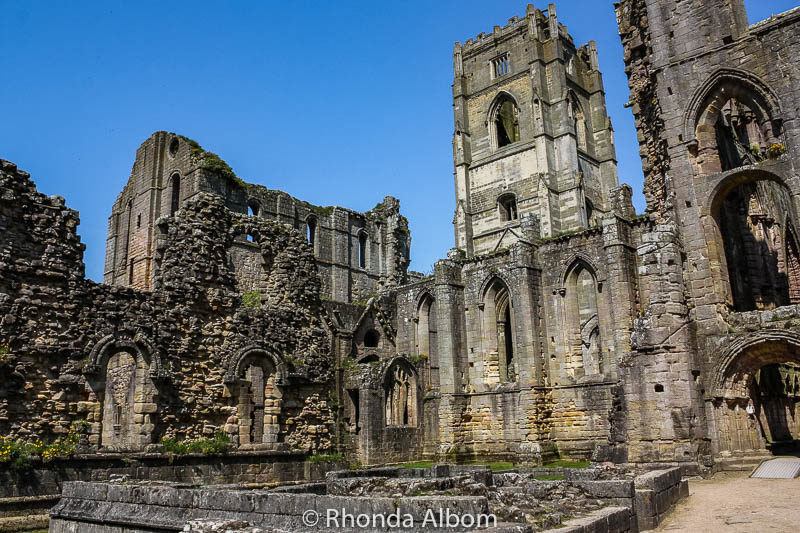 England Road Trip: Enjoy the British Countryside from London to Alnwick 17 Ruins of Fountains Abbey in Yorkshire