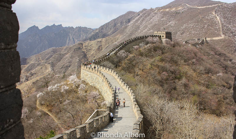 Mutianyu section of the Great Wall of China