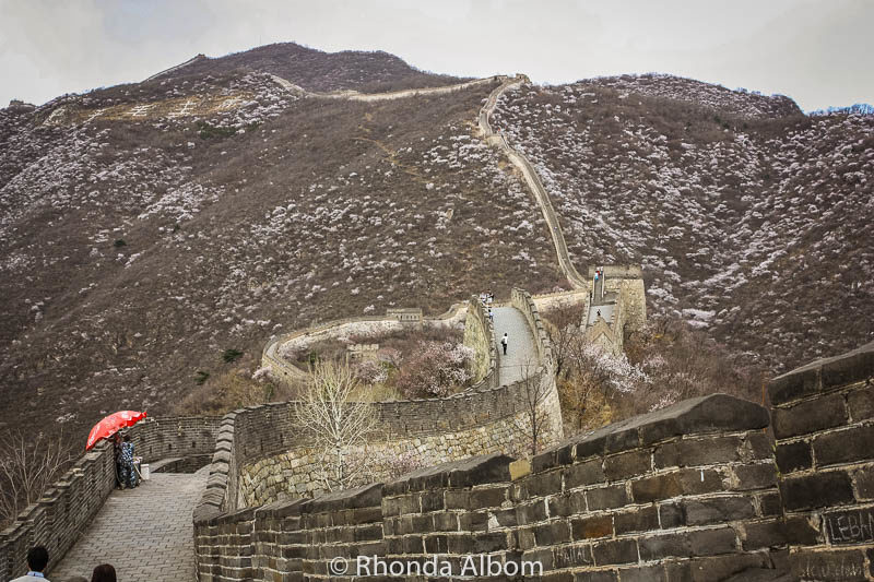 How to Spend 5 Days in Beijing: Where to go - What to see 2 Mutianyu or Badaling - the steep paths are part of the decision at the Great Wall of China.
