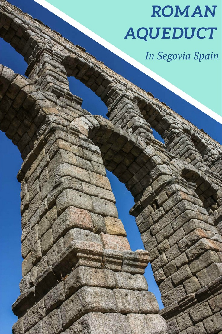 The aqueduct of Segovia is one of many stunning sites in Segovia Spain. Read the article for many more Segovia images.