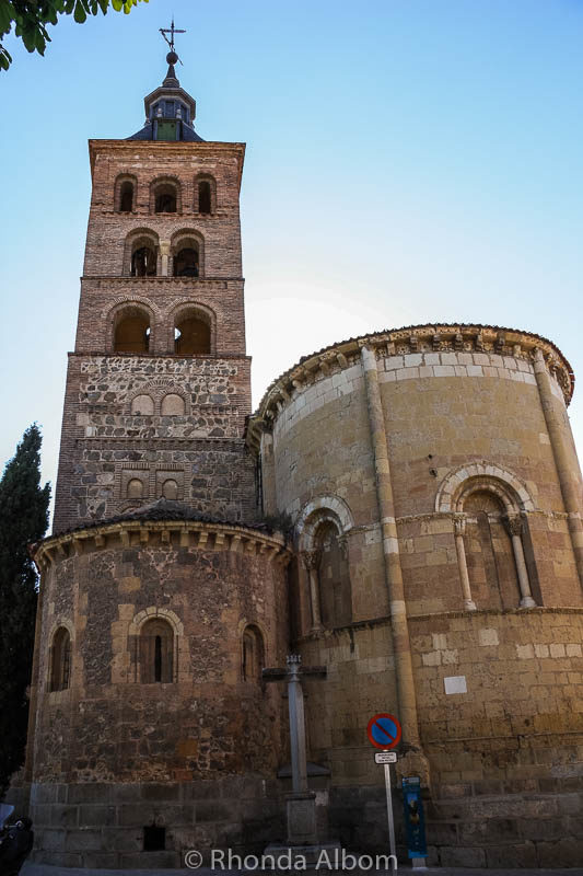 Things to Do in Segovia Spain: Ancient Aqueduct to Fairytale Castle 13 12th-century Church of San Andres is one of several Romanesque churches in Segovia Spain