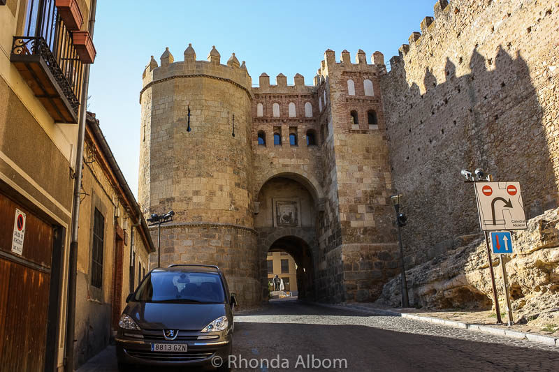 Things to Do in Segovia Spain: Ancient Aqueduct to Fairytale Castle 16 Medieval gate in Spain