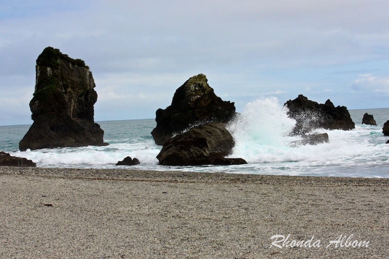 Monro Beach on the west coast of New Zealand's South Island