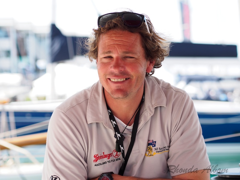 Alistair Moore, current skipper of Steinlager 2