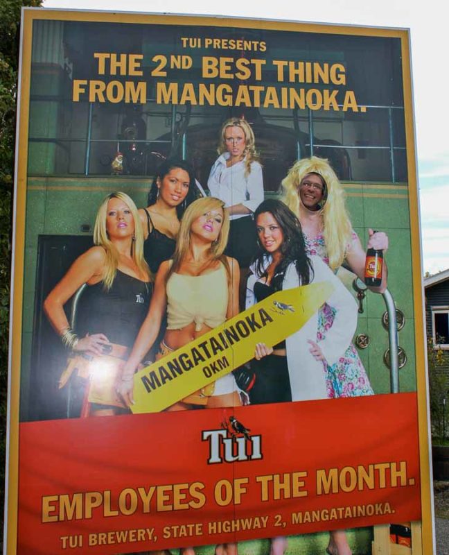 Tui Brewery billboard