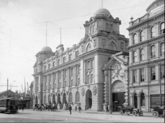 General Post Office, Auckland New Zealand circa 1911