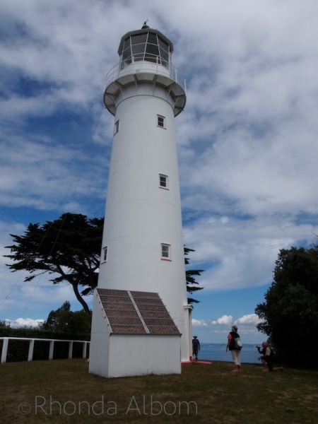 lighthouse on Tiritiri Matangi Island, one of the Islands of the Hauraki Gulf,New Zealand