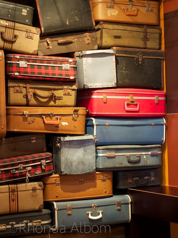 Visiting New Zealand Maritime Museum: a Journey of our Nautical History 3 Luggage from the 1950s