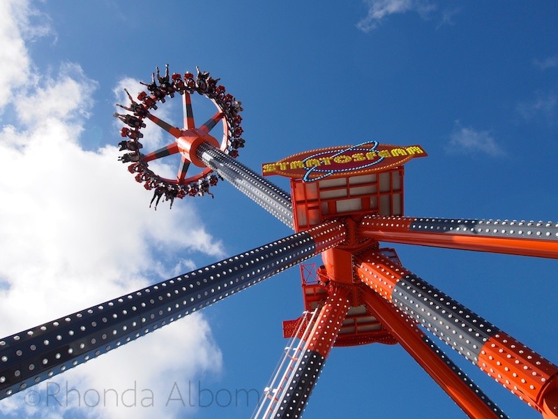 Stratosphere at Rainbow's End Theme park in Auckland New Zealand