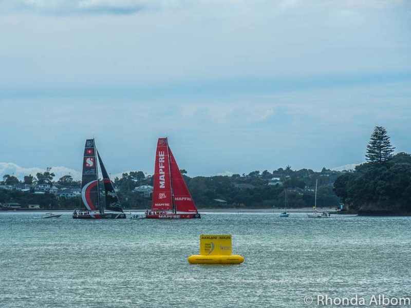 Volvo Ocean Race Auckland New Zealand stop over