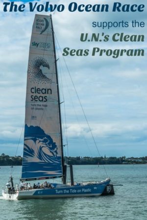 UN Clean Seas yacht