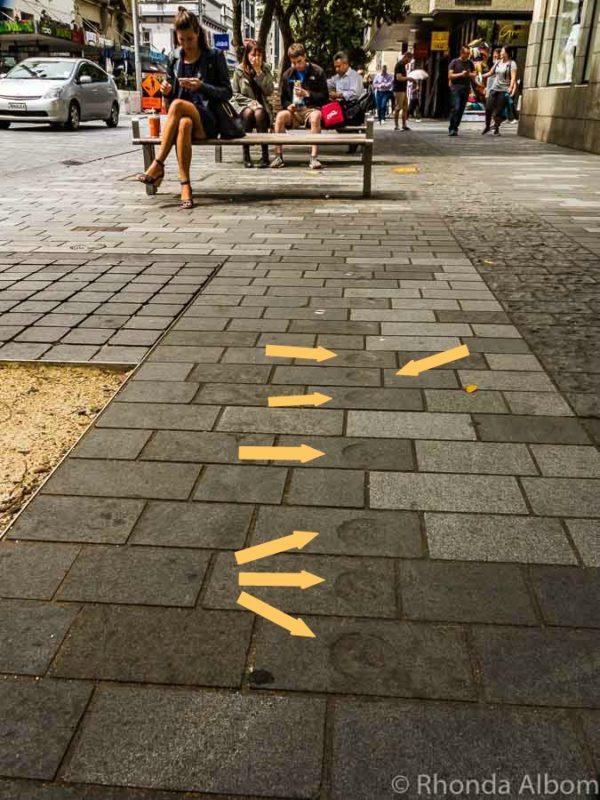 Queen Street Auckland: Self-Guided Walk Uncovers Quirky Facts 8 Depressions on Fort Street identify the former coastline in Auckland New Zealand.