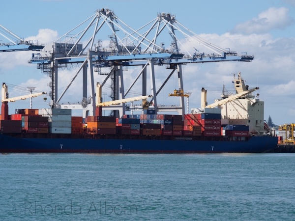 Gantry in operation in Auckland New Zealand