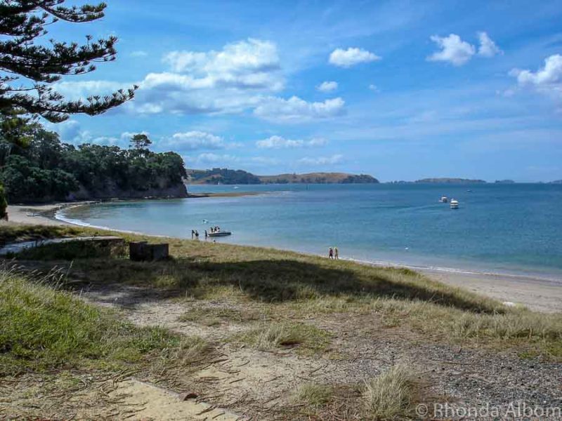 Explore the Islands of the Hauraki Gulf - Auckland NZ 14 Ocean Bay on Motuihe Island in Auckland Harbour, New Zealand