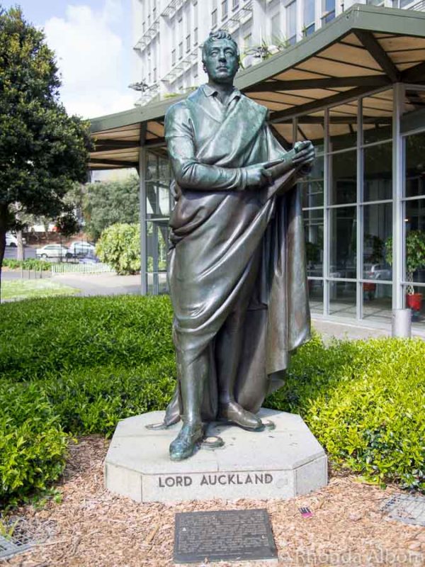 Queen Street Auckland: Self-Guided Walk Uncovers Quirky Facts 15 Statue of Lord Auckland - George Eden - the first Earl of Auckland