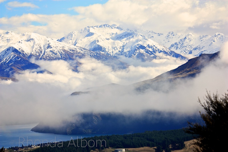 Views from Mount Iron Summit, Wanaka New Zealand