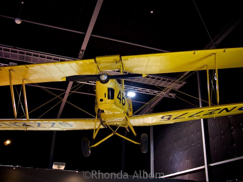 MOTAT Auckland: Why Kids and Adults Love this Hands-On Museum 11 This Tiger Moth biplane designed by Geoffrey Havilland greeted us as we entered the Aviation Display Hall of MOTAT in Auckland New Zealand