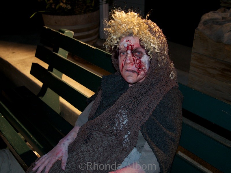 Plague Town at The Danse Macabre (Dance of Death) at The Olde Hallows Eve festival at MOTAT in Auckland New Zealand