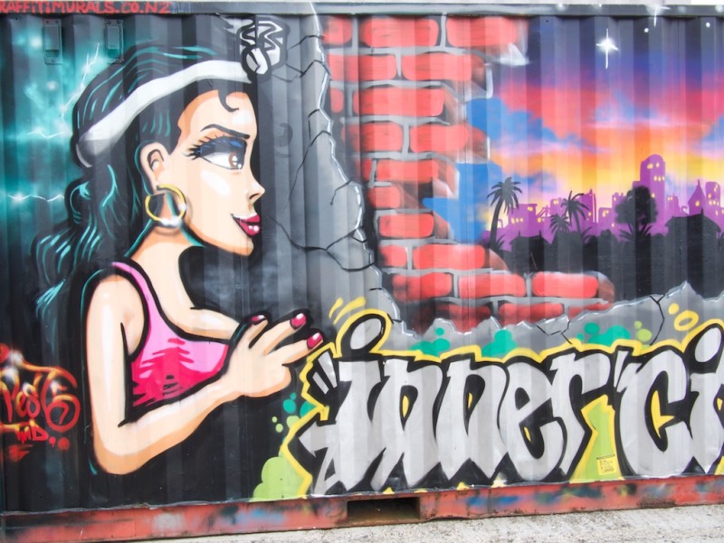 Street Art by Jonny 4Higher in Auckland New Zealand