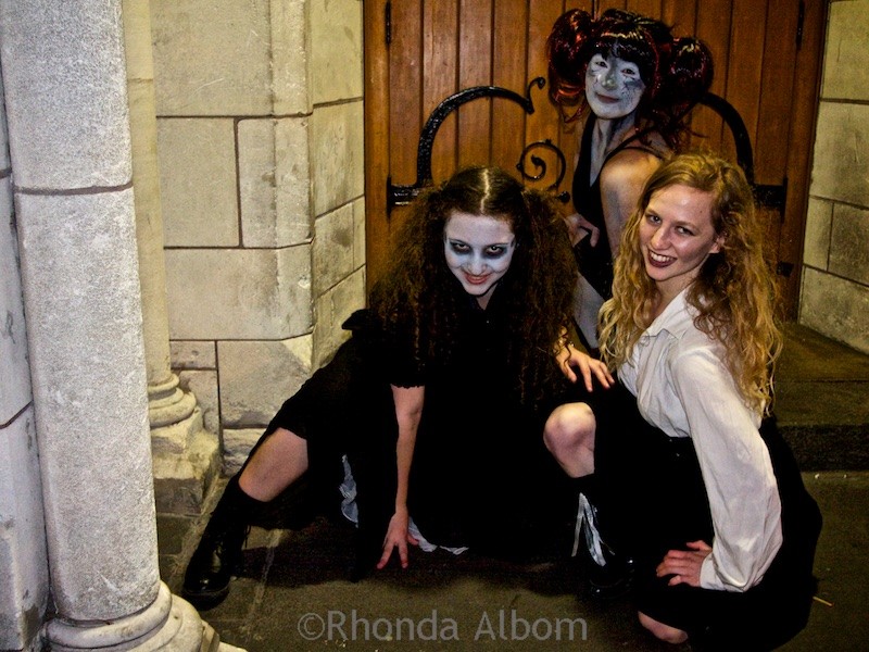 20 Unique Auckland Festivals and Events 12 The undead children at Crucible In the Hall of the Vampier King, a musical LARP in Auckland New Zealand