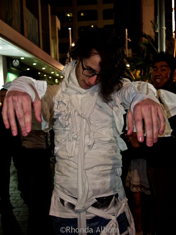 Late Night Halloween on KRoad & Queen Street in Auckland