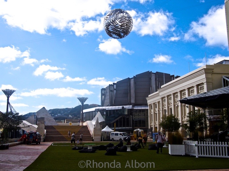 Fun and unusual public artwork in Wellington New Zealand