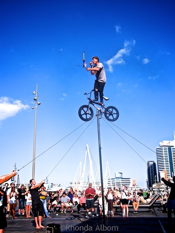Auckland's International Buskers Festival, New Zealand