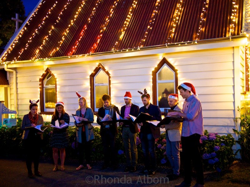 MOTAT's Christmas Lights night, Auckland New Zealand