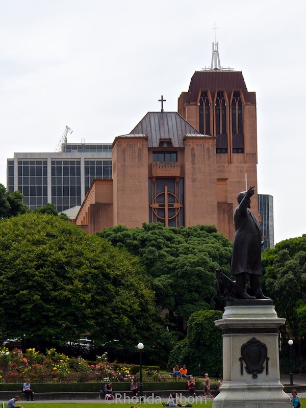 Exterior New St Paul Cathedral in Wellington New Zealand
