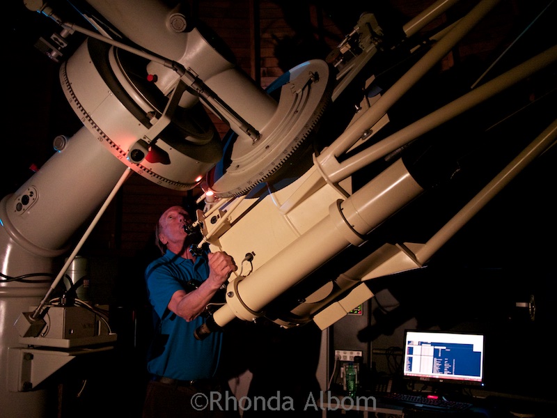Zeiss telescope at Stardome Observatory in Auckland New Zealand