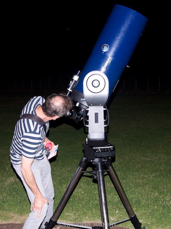 Exploring Cornwall Park, Auckland New Zealand 14 Looking through the courtyard telescope at Stardome Observatory in Cornwall Park Auckland New Zealand