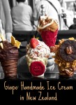 Colourful ice cream creations from Giapo in Auckland New Zealand