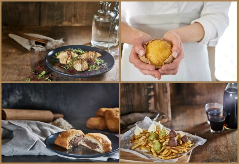 Samples from the new Giapo menu at their ice cream shop. Auckland New Zealand