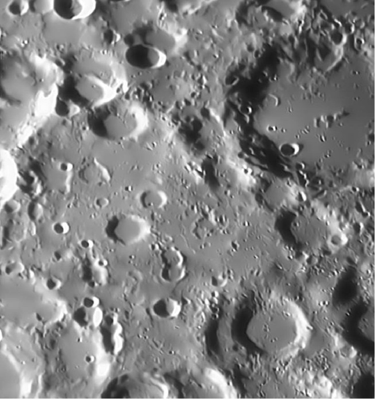 This close up of the moon was shot through the Zeiss telescope on a different night. Photo Credit: Danut Ionescu, Stardome volunteer, member of Auckland Astronomical Society and of Royal Astronomical Society of New Zealand