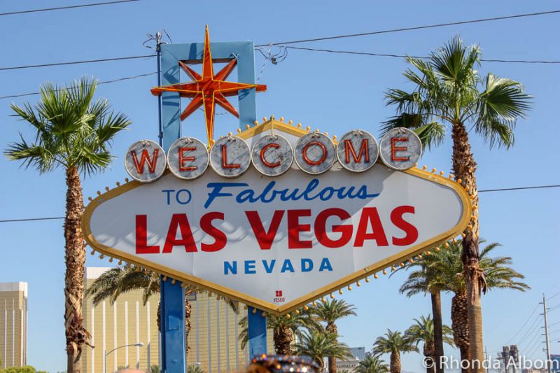 12 Fascinating Things to Do at Hoover Dam and Nearby 12 The famous Las Vegas sign seen while on a road trip USA