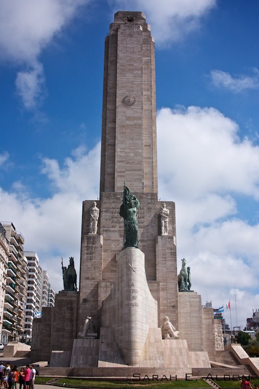 Things to do in Rosario Argentina - Home to More than Just the Flag 3 Flag Memorial Tower in Rosario, Argentina. Photo copyright ©Sarah Albom 2016