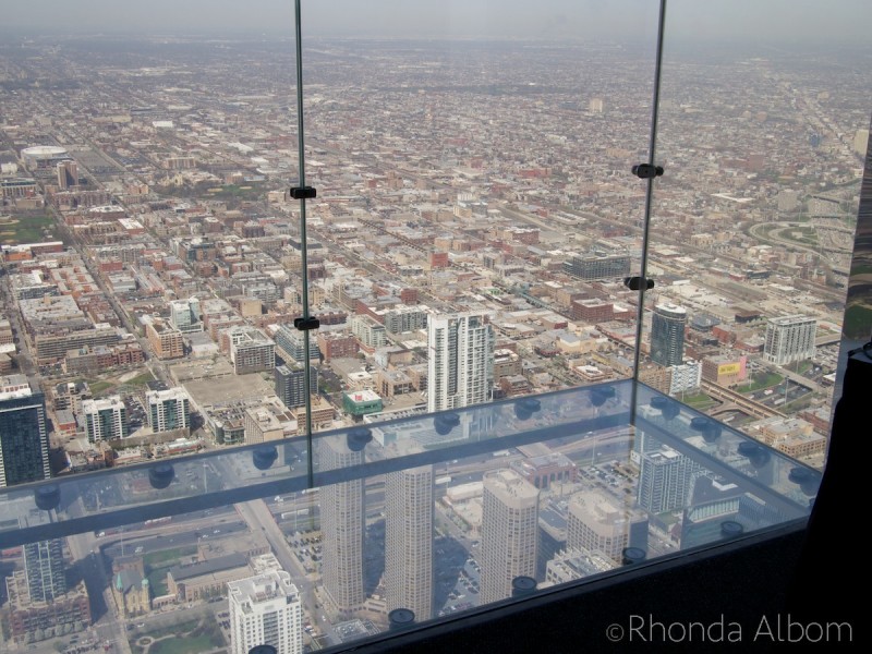 Skydeck Chicago: Daring the Glass Floor 103 Stories High 9 The ledge on 103 Floor in the Willis Tower