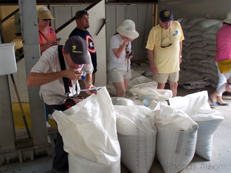 Puntarenas Costa Rica Cruise Port: Thrilling Wildlife, Coffee, and Jungle Delights! 8 Sacks of coffee beans sees at a plantation on a Costa Rica cruise port