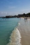 Palm Beach on Aruba in the Caribbean