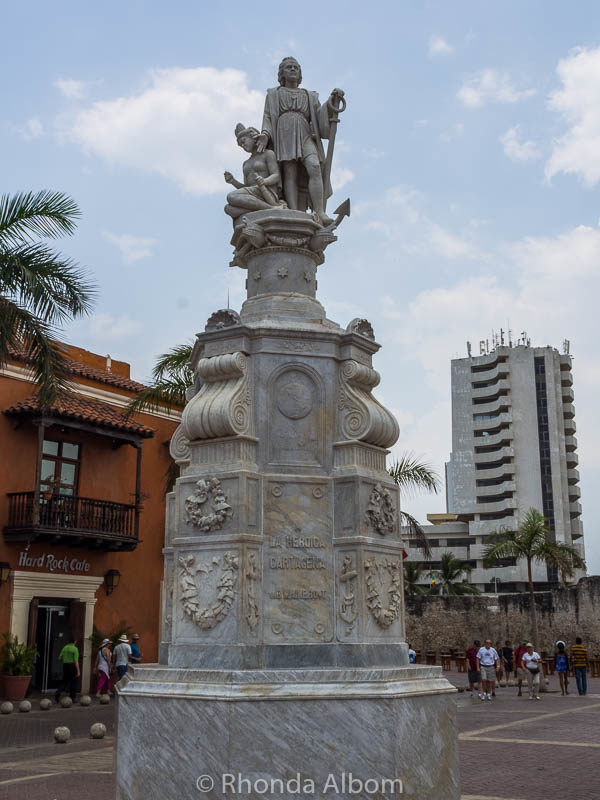 Things to Do in Cartagena Colombia - Maximize One Day in Cartagena 13 Statue of Christopher Columbus in Cartagena Colombia