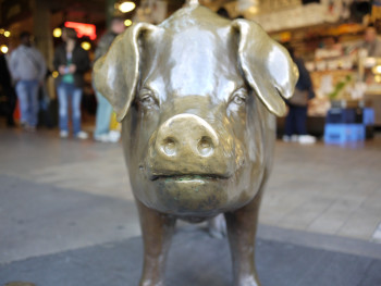 Rachel the Piggy Bank at Pike Place Market
