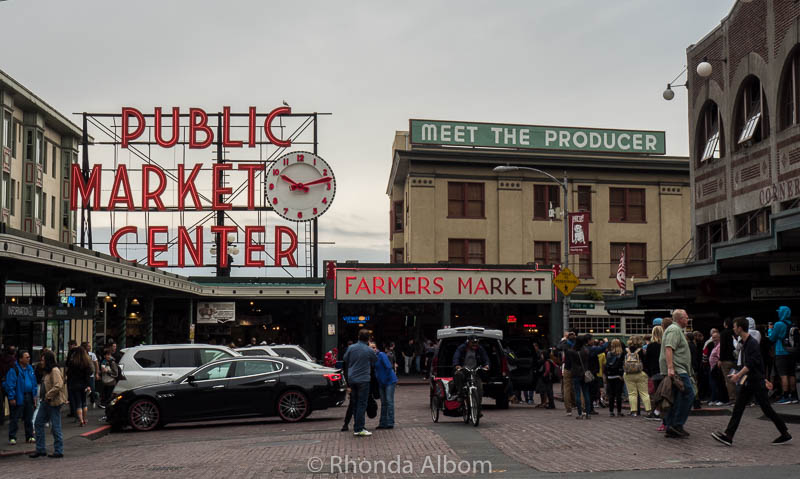 Pike Place Market in Seattle Washington is one of the longest continuously running farmers market in the United States