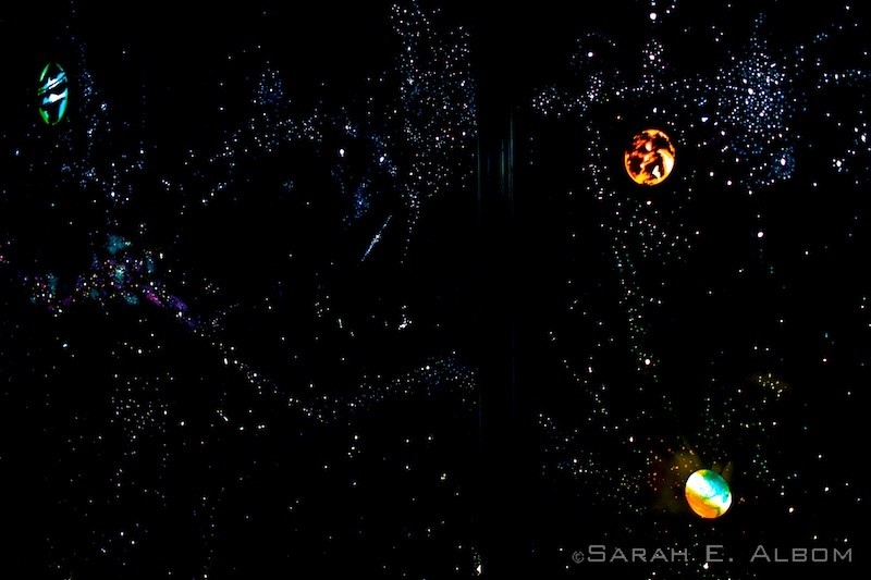 Galaxy on the wall, La Redonda, Santa Fe, Argentina. Photo copyright ©Sarah Albom 2016
